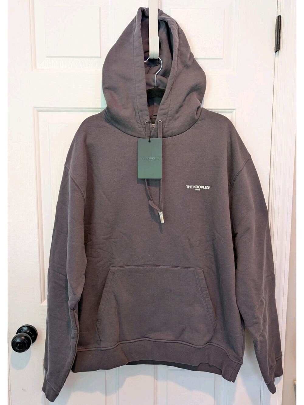 The Kooples Paris Men's Gray XL Hoodie, New With Tags Retails $240 [COPY]